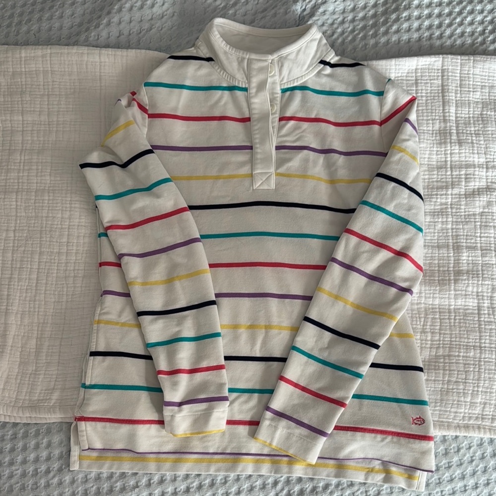 Striped Southern Tide Pullover